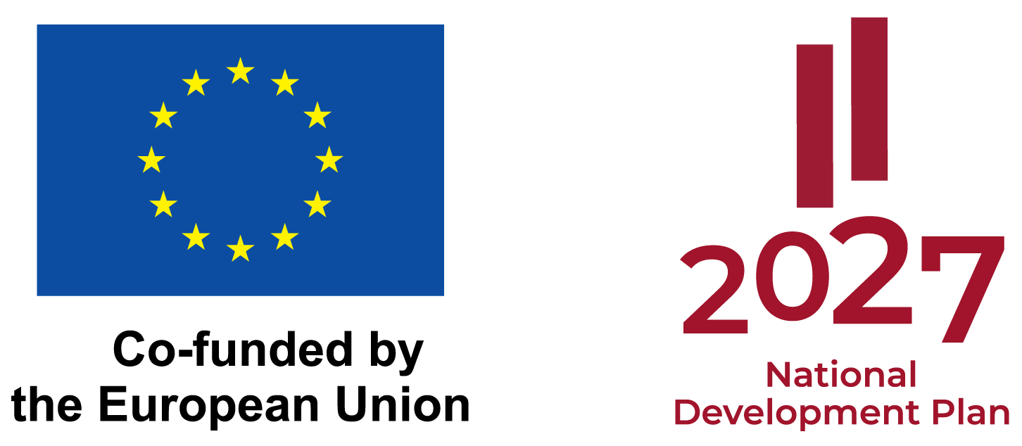 Co-financed by ERDF and National Development Plan